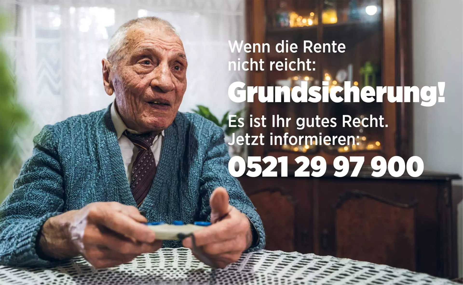 Plakatmotiv Grundsicherung